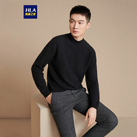 HLA 海澜之家 男士连帽羽绒服 HWRAJ4Q108A 黑色(H7) 170/88A(48)