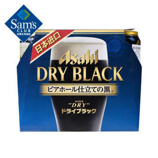 Asahi 朝日啤酒 超爽黑啤酒 500ml*6罐