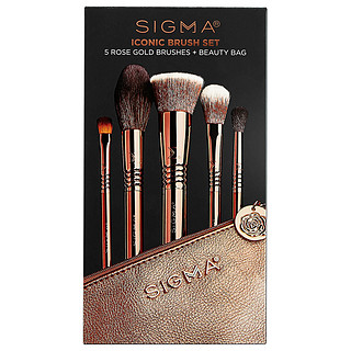 Sigma beauty 面部化妆刷套装（F80+F37+F03+E38+E54）