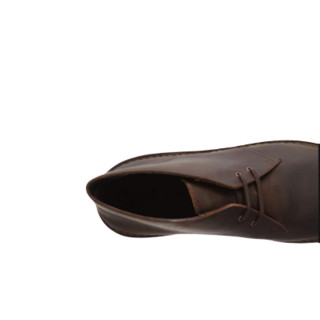 Bushacre 2系列男士复古圆头系带皮革平底短靴26141154