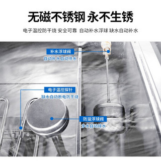 澳柯玛（ AUCMA）4盘商用蒸箱蒸饭柜 电热蒸饭车 学校企业酒店食堂蒸包蒸饭机 AZF-4DY01