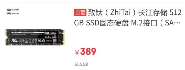 ZhiTai 致钛 Active系列 SC001 M.2固态硬盘 512GB