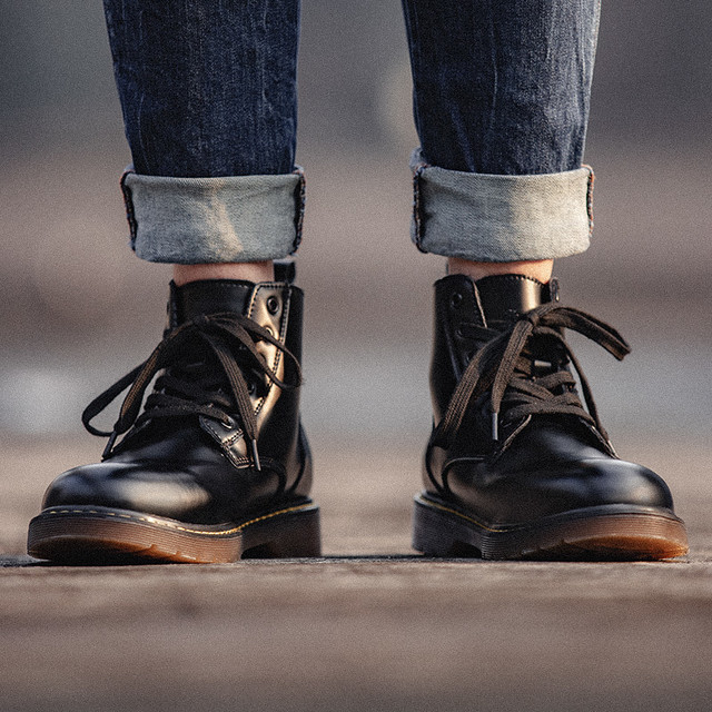 马登 Heritage系列 男士中筒马丁靴