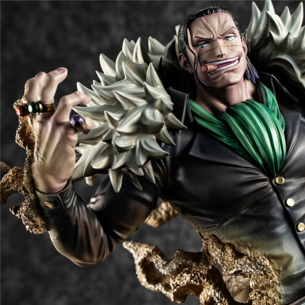 megahouse pop max《海贼王》克洛克达尔 完成品手办多少钱-什么值得