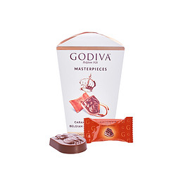 GODIVA/歌帝梵 焦糖牛奶巧克力 119g * 2件 *2件