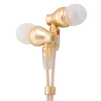 HIFIMAN 海菲曼 RE800 入耳式挂耳式有线耳机 金色 L型