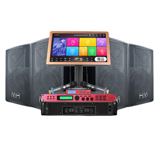 HiVi 惠威 RC系列 KTV音响套装 RC1210音箱*2对+EX435功放机+DSP-9混响器