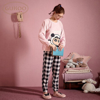 Gukoo 果壳 820416211916 秋冬加绒居家服