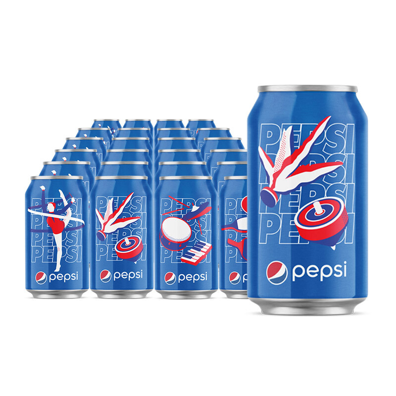移动端pepsi百事百事可乐把乐带回家330ml24听
