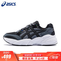 亚瑟士 ASICS 男款经典复古老爹休闲鞋GEL-BND FUTURE METALLIC 1021A215 黑色 42