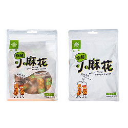 三普 手工小麻花 红糖蜂蜜甜味组合 218g*3 独立包装