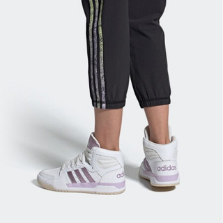 阿迪达斯 ADIDAS NEO 女子 运动休闲系列 ENTRAP MID 运动 高帮休闲鞋 FW3480 36码 UK3.5码