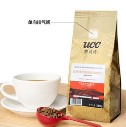印尼UCC悠诗诗托那加综合咖啡豆250G/袋中度烘焙阿拉比卡 *3件