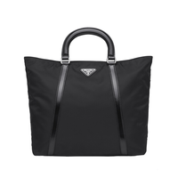 PRADA 普拉达 女士尼龙拉链手提包1BG285VNOO-789-F0002 黑色中号