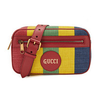 GUCCI 古驰 Baiadera系列 女士腰包 625895 2CSAT 8946 拼色