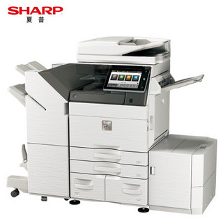 夏普（SHARP）MX-C6082D A3彩色多功能数码复合机机 (含双面输稿器+双层纸盒+鞍式装订分页器) 免费上门安装