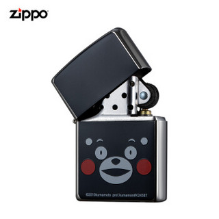 ZIPPO 之宝 美国进口之宝（ZIPPO）防风煤油打火机不含油 酷萌熊本熊 品牌直供原装正版