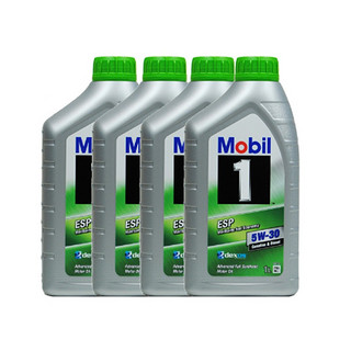 Mobil 美孚 5W-30 SN级 全合成机油 1L 4瓶