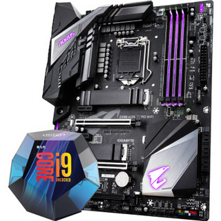 技嘉（GIGABYTE）Z390 AORUS PRO WIFI 主板 英特尔 i9 9900K板U套装/主板 CPU套装