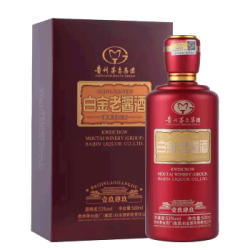 贵州茅台集团白金酒 53度 酱香型白酒500ml