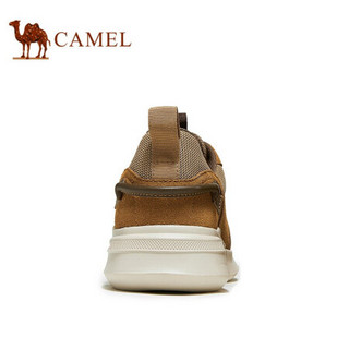 骆驼（CAMEL） 百搭轻盈运动复古户外休闲鞋潮型男 A032307980 红棕/咖啡 44