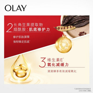 玉兰油（OLAY）大红瓶7件套护肤品套装化妆品礼盒（日本版大红瓶+精华露赠爽肤水+精华液+眼霜+面霜）礼物