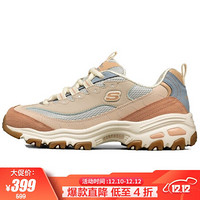 SKECHERS 斯凯奇 经典休闲鞋 女子运动鞋 时尚老爹鞋 熊猫鞋 149238/ROS 38码 US8码