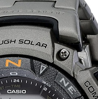 CASIO 卡西欧 PAG240T-7CR 男士太阳能手表
