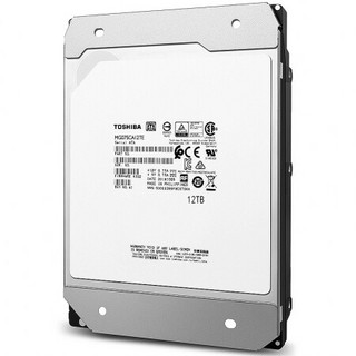 TOSHIBA 东芝 3.5英寸 企业级硬盘 12TB（7200rpm、256MB）MG07SCA12TE