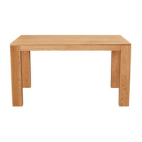 全友家居 餐桌 北欧简约实木餐桌 进口橡木实木餐桌DW1009 餐桌1.4米