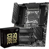 微星（MSI）X299 PRO主板+英特尔（Intel）i9-10980XE 酷睿十八核 板U套装/主板CPU套装