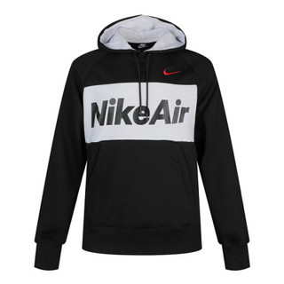 耐克 NIKE 男子 套头衫 AS M NSW NIKE AIR HOODIE POFLC 运动服 CJ4825-010黑 M码