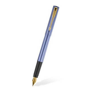 PARKER 派克 钢笔 威雅XL系列 青出于蓝金夹 F尖 笔套礼盒装