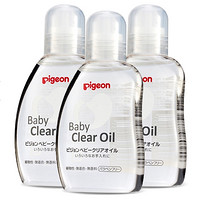 黑卡会员：Pigeon 贝亲 婴儿抚触按摩油 80ml*3瓶