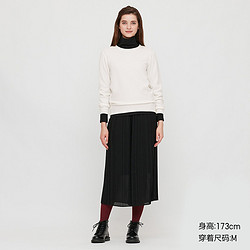 UNIQLO 优衣库 428328 女装摇粒绒圆领套头衫