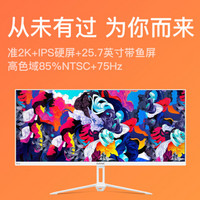 SANC H20 25.7英寸IPS显示器（2560×1080、75Hz、119%sRGB）