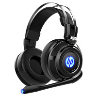 聚划算百亿补贴：HP 惠普 H200 游戏耳机 黑色 标准版