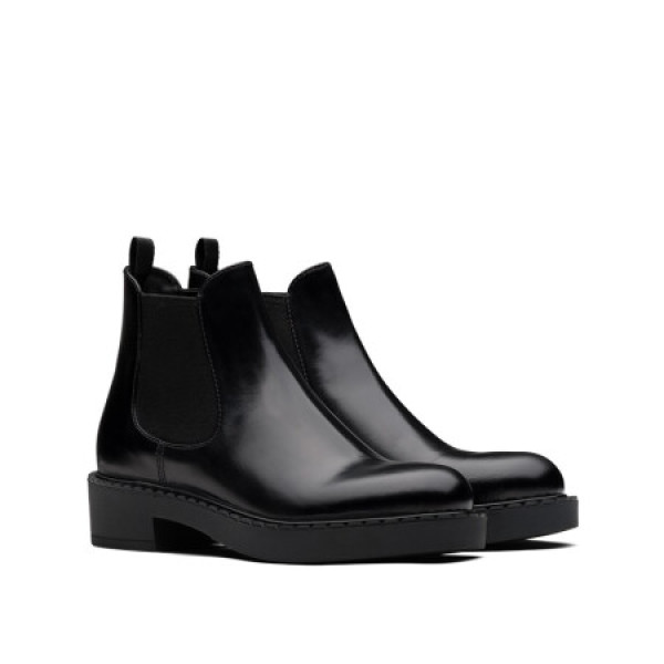 普拉达 prada 女士亮面小牛皮短靴 1t251m_055_f0002_f_050 36.