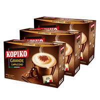 KOPIKO 可比可 卡布基诺速溶咖啡 3盒装 *5件