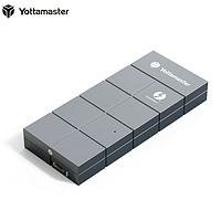 京东PLUS会员：Yottamaster 雷电3硬盘盒NVMe M.2固态SSD 全铝魔方外壳外置盒