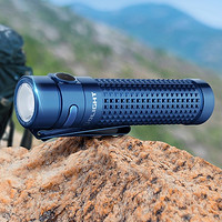 OLIGHT 傲雷 小型强光手电筒S2R II迷你便携磁吸直充户外手电家用应急照明灯 黑色 | 常规版