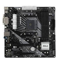 ASRock 华擎 B450M Pro4 F M-ATX主板（AMD AM4、B450）