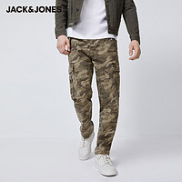 JACK JONES 杰克琼斯 219432501 男士迷彩工装牛仔裤
