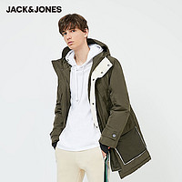 JACK JONES 杰克琼斯 219409519 男士中长款棉服