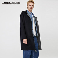 Jack Jones 杰克琼斯 219427520 双面穿羊毛呢子大衣