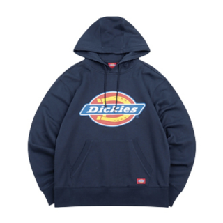 Dickies 帝客 中性棉质LOGO印花连帽长袖卫衣DK007060