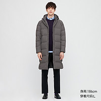 UNIQLO 优衣库 429295 男款无缝羽绒长大衣