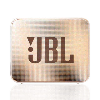 JBL 杰宝 GO2 便携式蓝牙音箱 香槟金