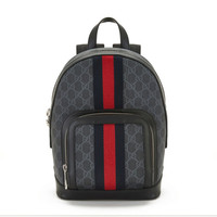 GUCCI 古驰 男士双肩包 598102 92TAN 1071 灰色