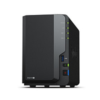 Synology 群晖 DS220+ 2盘位NAS存储（J4025、2GB）